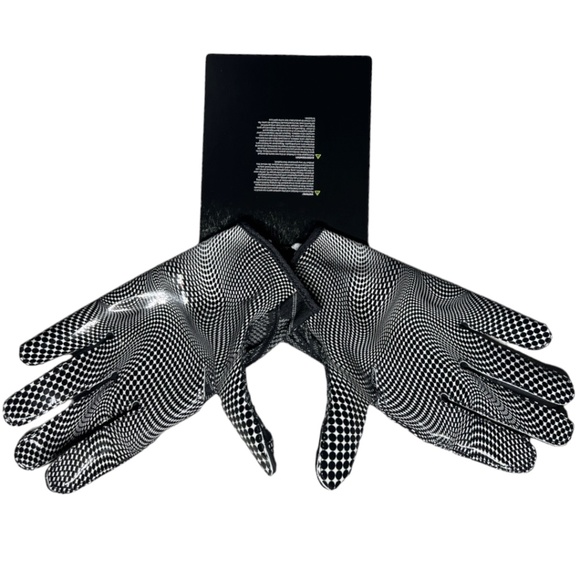 Nike Air Jordan Vapor Knit Football Gloves Black Size Large CJ9849-091 - Picture 4 of 4
